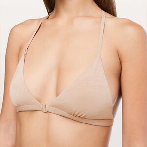 LULULEMON simply there triangle bralette!